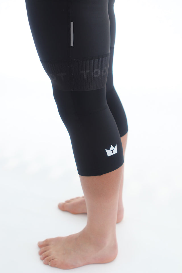 TOOT - Black Unisex Kneewarmers