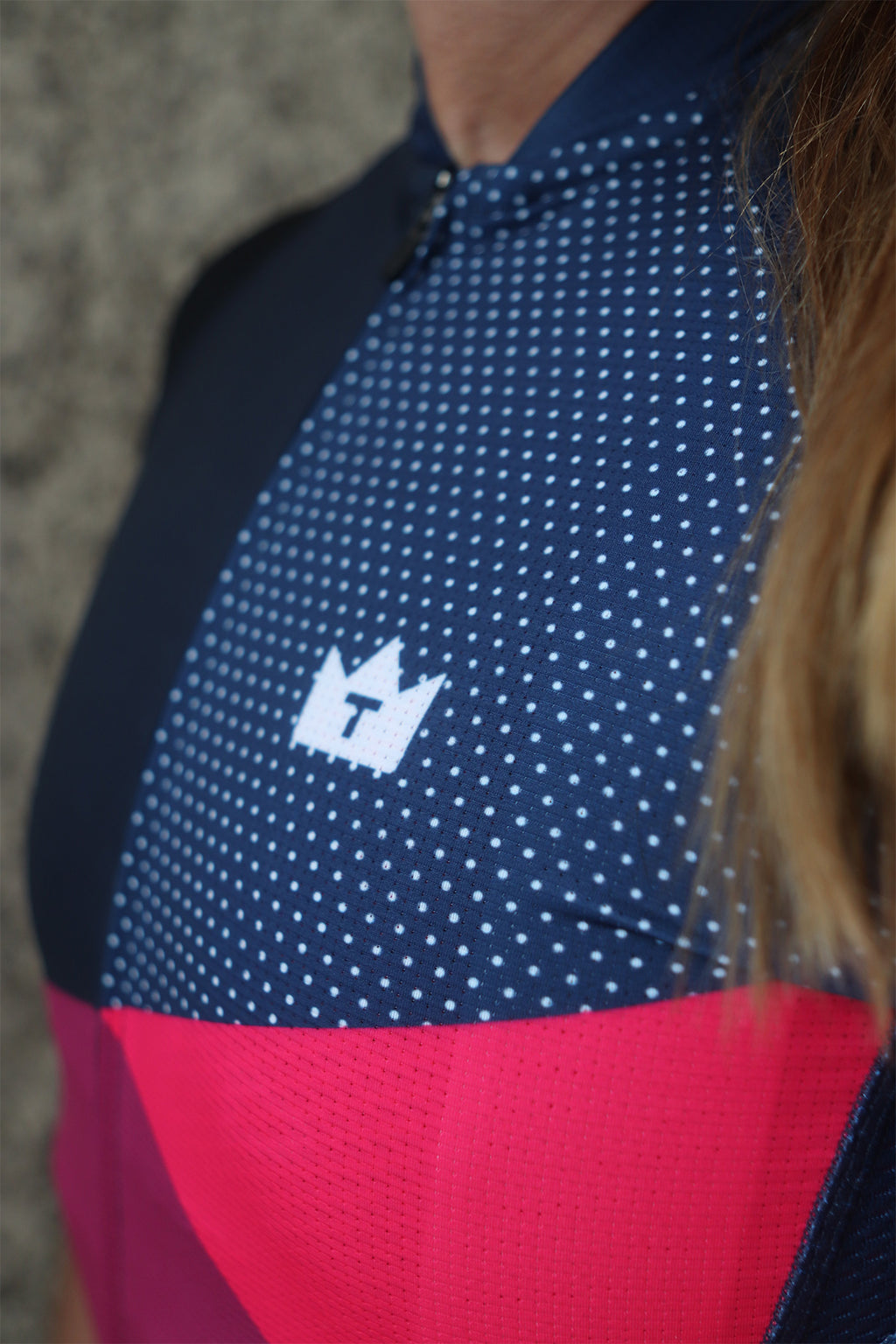 GEO - Limited Edition Womens ProX2 Jersey - Coral/Plum/Pink