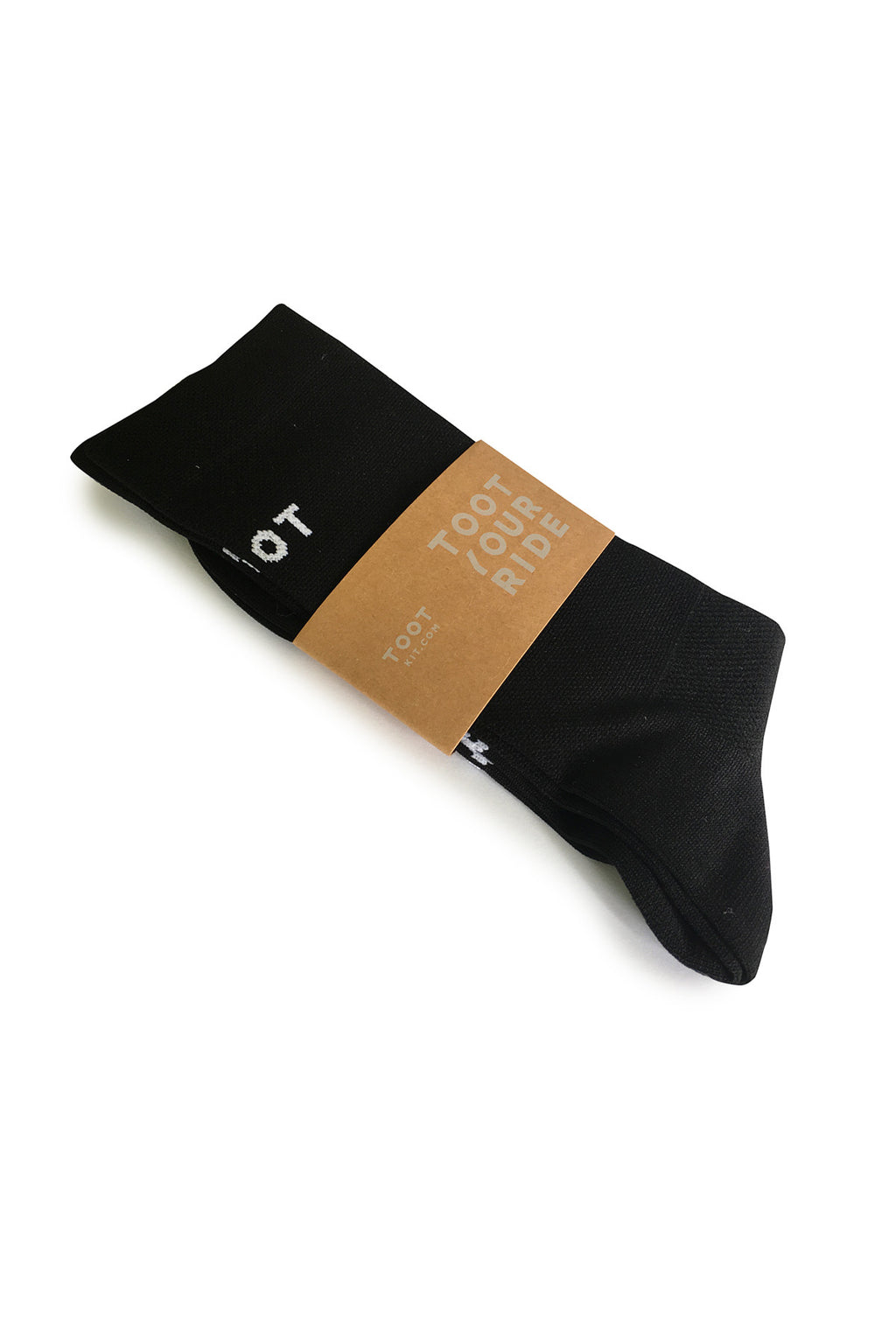 Plain Black Cycling Socks