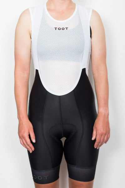 WOMENS - NEW RE-CYCLE BLACK STEALTH BIBS