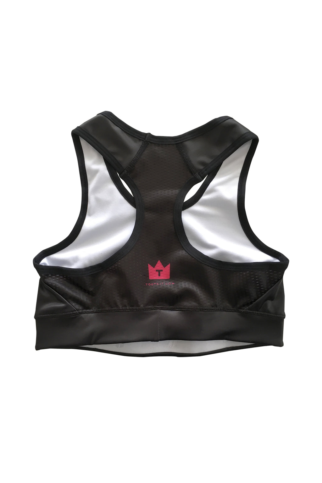 TOOT - SPORTS BRA - Black/Pink