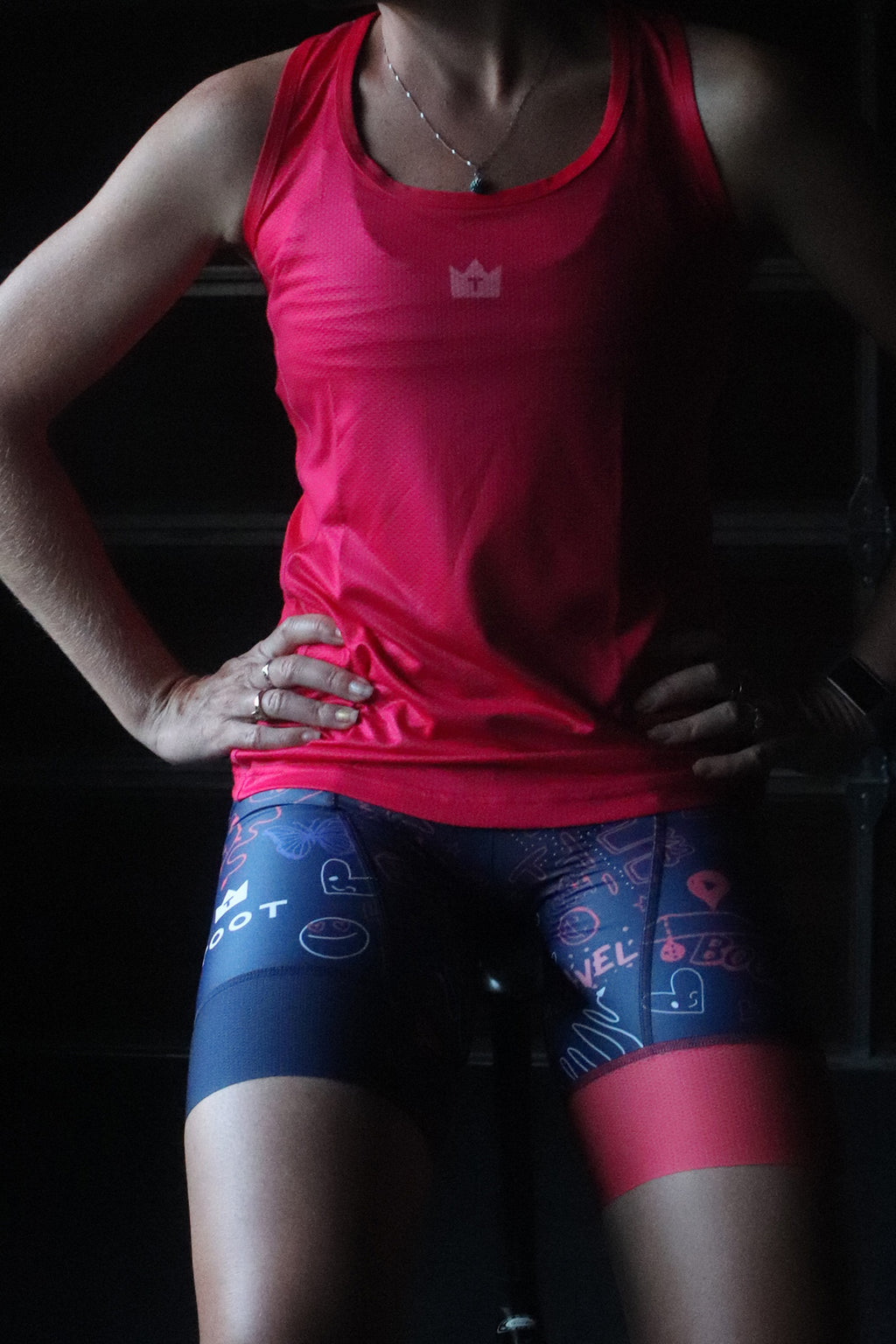 LITTLE PINK - ProX Womens Sleeveless Racer Back Singlet